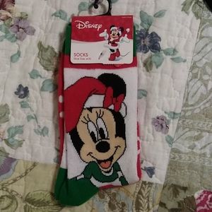 Disney Minnie Mouse Christmas socks